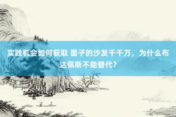 实践机会如何获取 面子的沙发千千万，为什么布达佩斯不能替代？